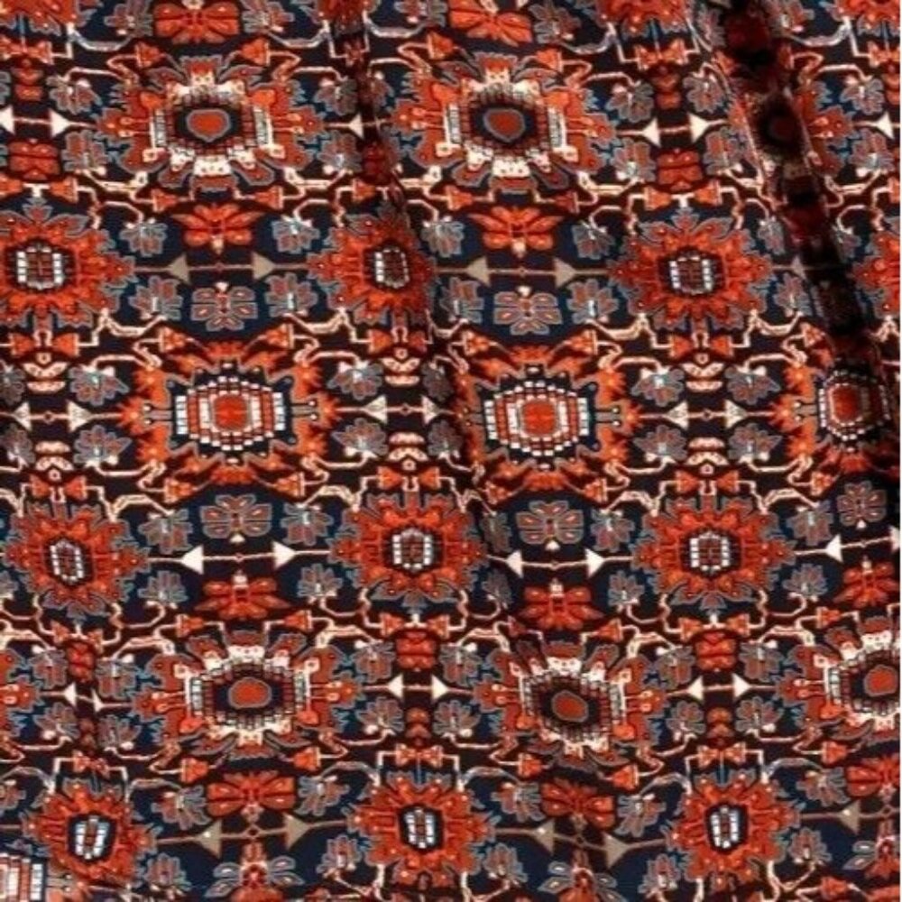 Athleta Dress NWT Martinique Sleeveless Tassel Keyhole Sz Medium Bold Pattern - Picture 7 of 16